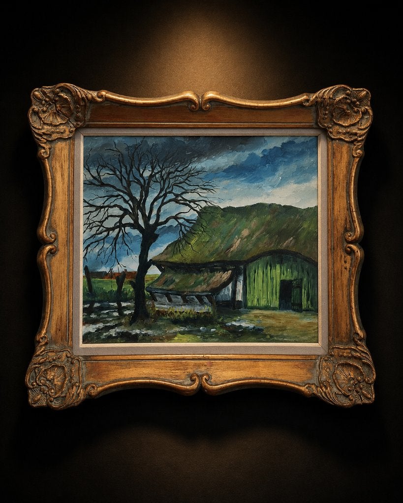 Recovery, Paneel, Ophalen of Verzenden, Landschap, Olieverf