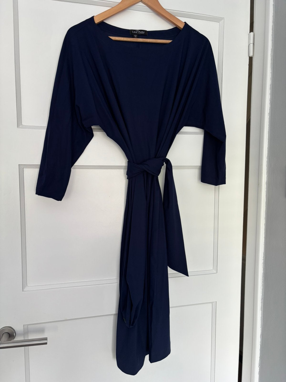 LaDress Caroline maat XL, Blauw, Maat 46/48 (XL) of groter, Ophalen of Verzenden, Zo goed als nieuw