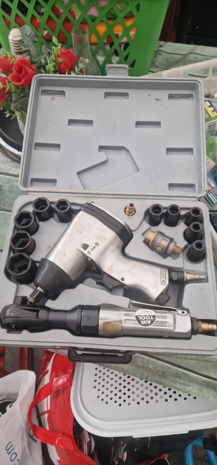 Parkside Pneumatische Slagmoersleutel Set -Zo goed als nie, Ophalen of Verzenden, Zo goed als nieuw, Overige typen, Parkside
