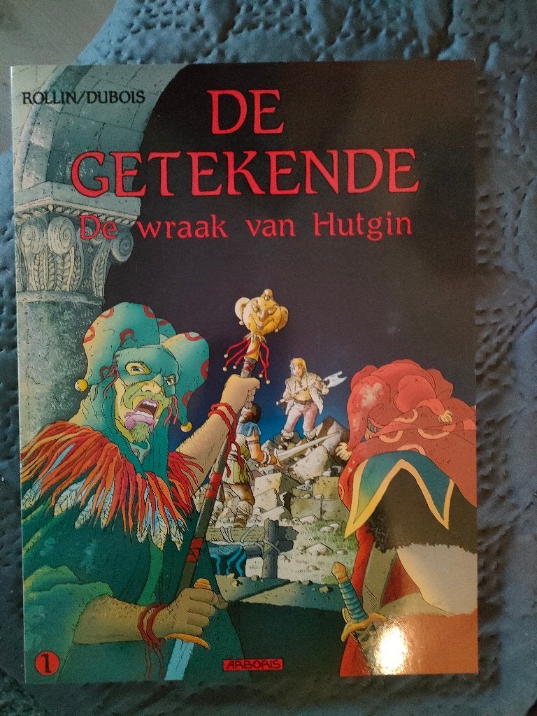 DE GETEKENDE door Rollins en Dubois, Meerdere stripboeken, Ophalen of Verzenden, Gelezen