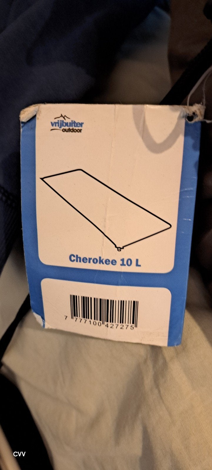 Vrijbuiter Outdoor Cherokee 10 L Slaapmat, Caravans en Kamperen, Ophalen, Zo goed als nieuw, 1-persoons