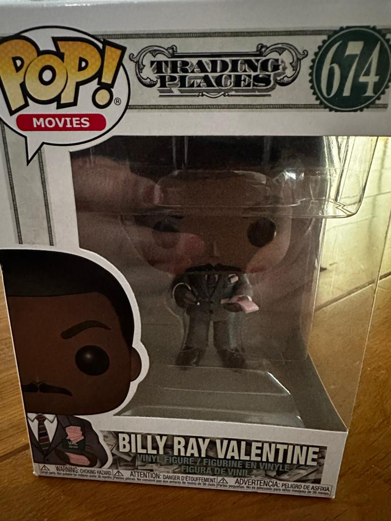 Funko Pop! Movies Trading Places Billy Ray Valentine, Ophalen of Verzenden, Nieuw