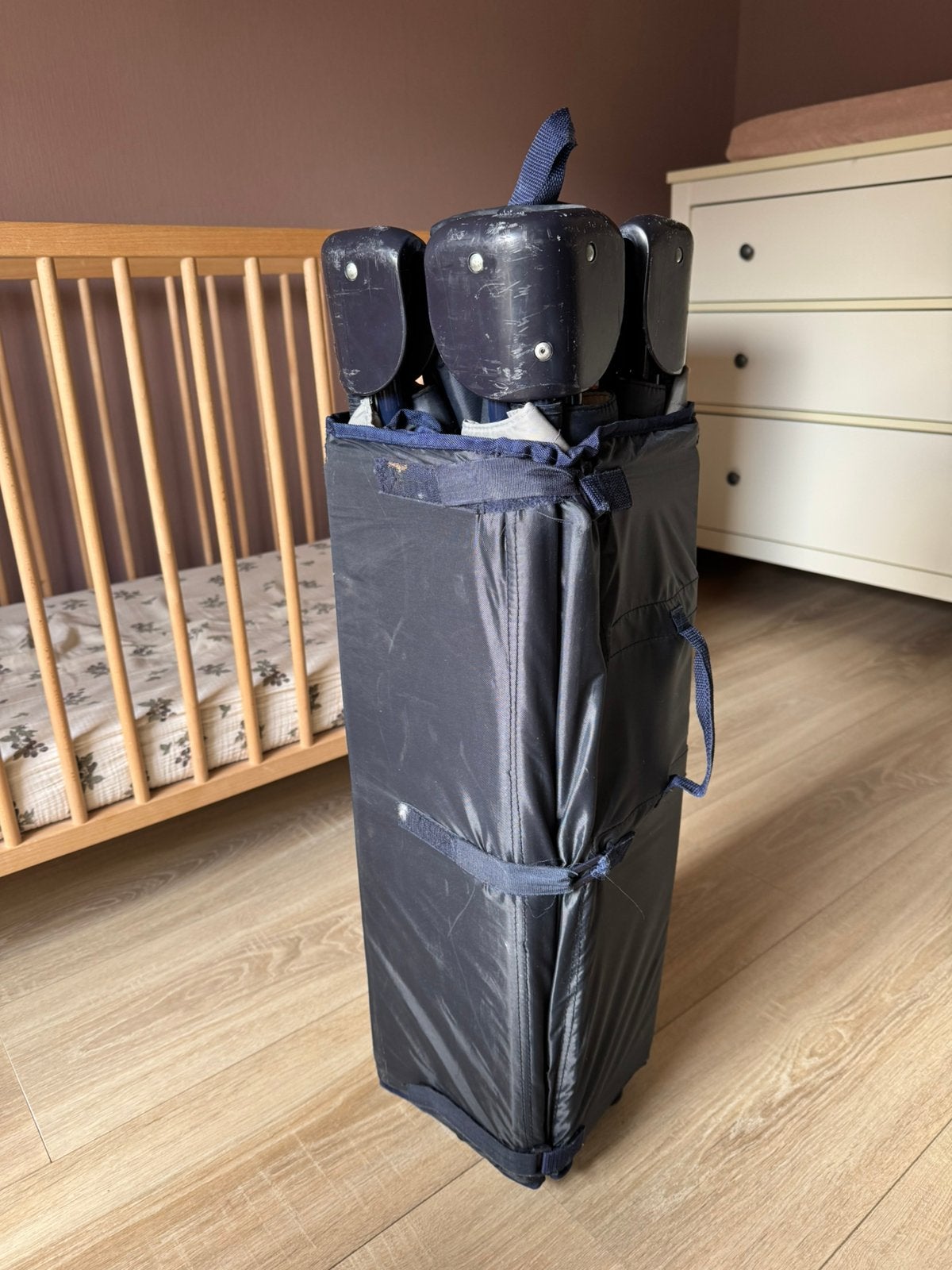 Campingbedje (Prenatal?), Ophalen, Gebruikt, Reisbedje