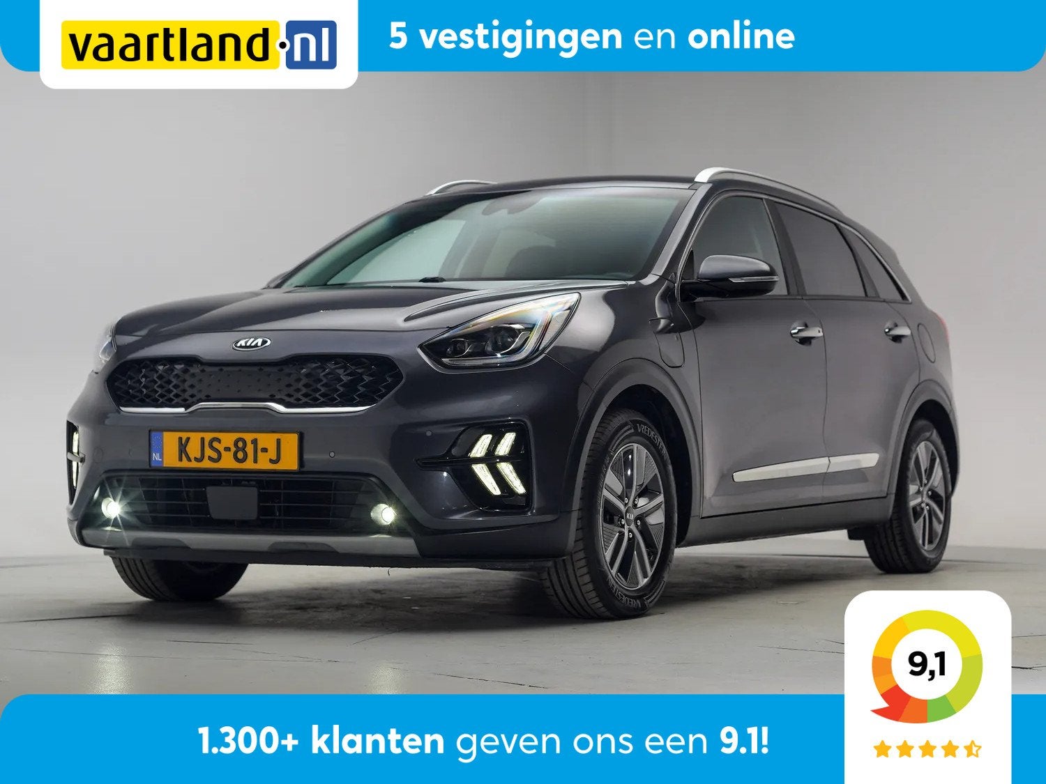 Kia Niro 1.6 GDi PHEV ExecutiveLine [ Leder JBL Navi Camera, Automaat, Gebruikt, Leder, Bedrijf