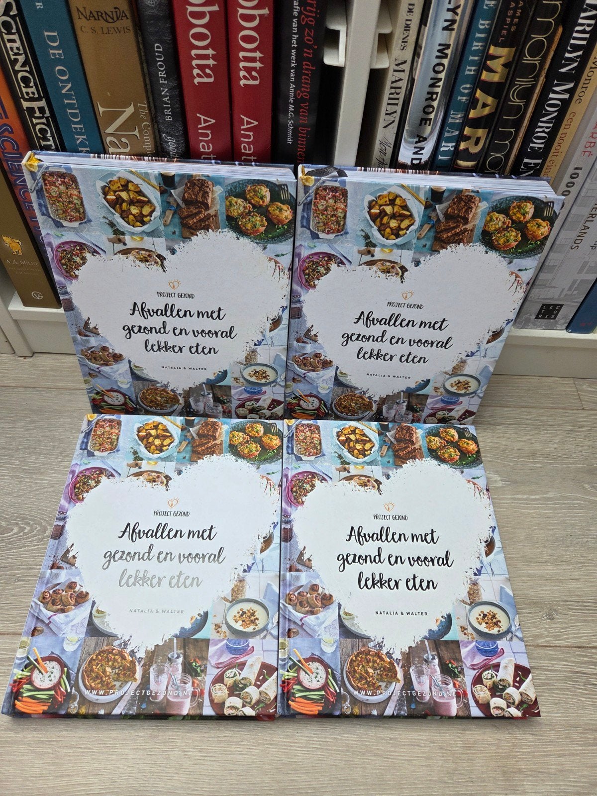 Project gezond - Afvallen met gezond en vooral lekker eten, Boeken, Ophalen of Verzenden, Zo goed als nieuw