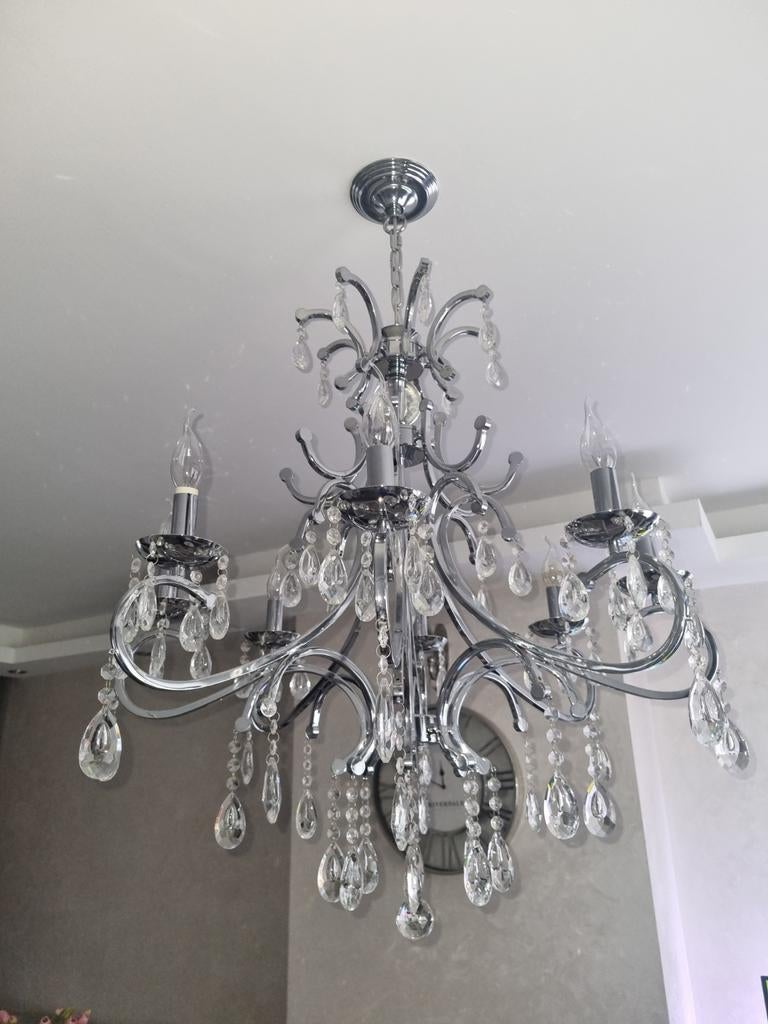 Eric Kuster style kroonluchter(s), Huis en Inrichting, Lampen | Kroonluchters, Zo goed als nieuw, Ophalen of Verzenden