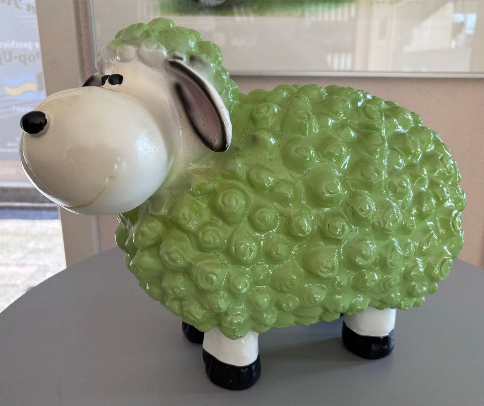 Schaap groen, Ophalen, Groen, Kunststof, Zo goed als nieuw