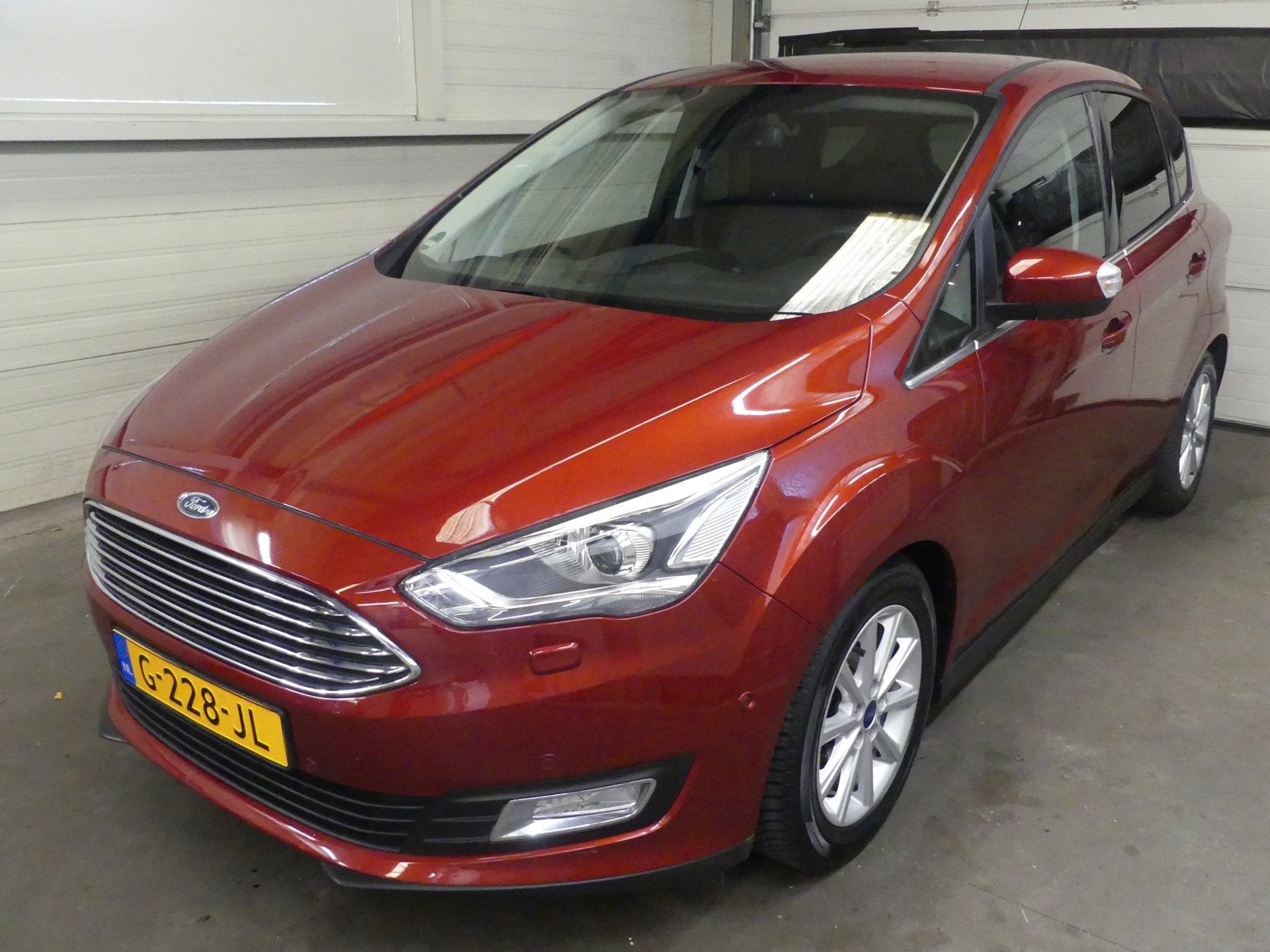 Ford C-Max 1.0 - Stoelverwarming - Cruise Control, Auto's, Voorwielaandrijving, 125 pk, Gebruikt, Leder