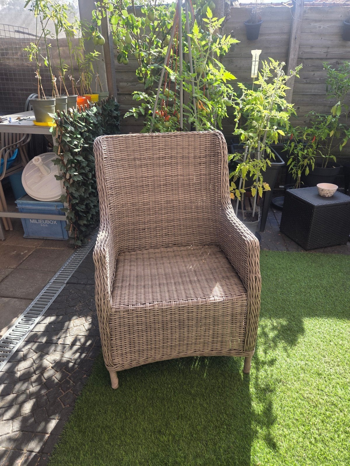 Lesli luxe tuinstoelen - 2 stuks, Ophalen, Zo goed als nieuw