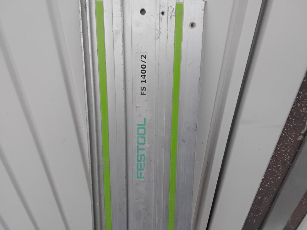 Festool Geleiderail 140, Doe-het-zelf en Verbouw, Gereedschap | Zaagmachines, Invalzaag, 70 mm of meer, Ophalen of Verzenden, Zo goed als nieuw
