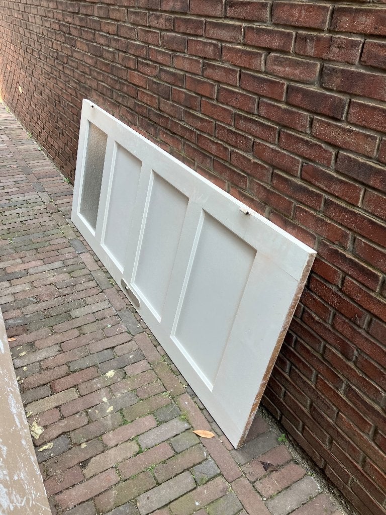 Paneeldeur jaren 30, Doe-het-zelf en Verbouw, Ophalen, Gebruikt, 80 tot 100 cm, Binnendeur
