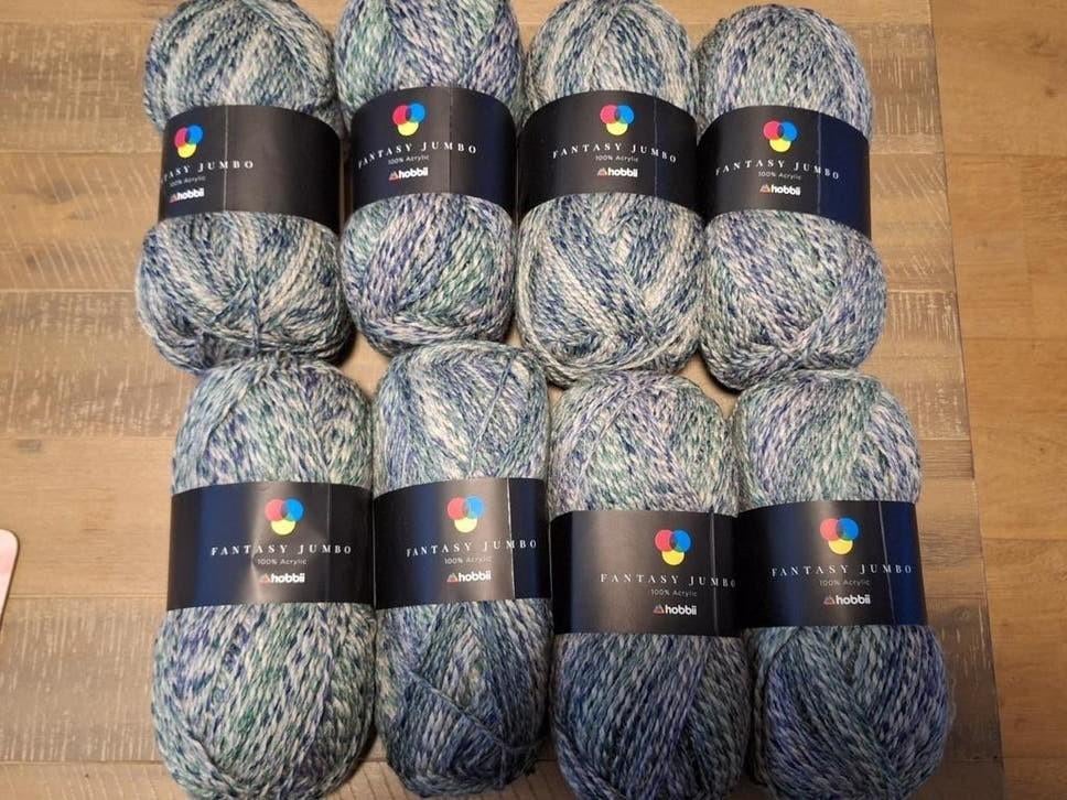 Discontinued Hobbii Jumbo Fantasy Yarn, Ophalen, Nieuw, Haken, Wol of Garen