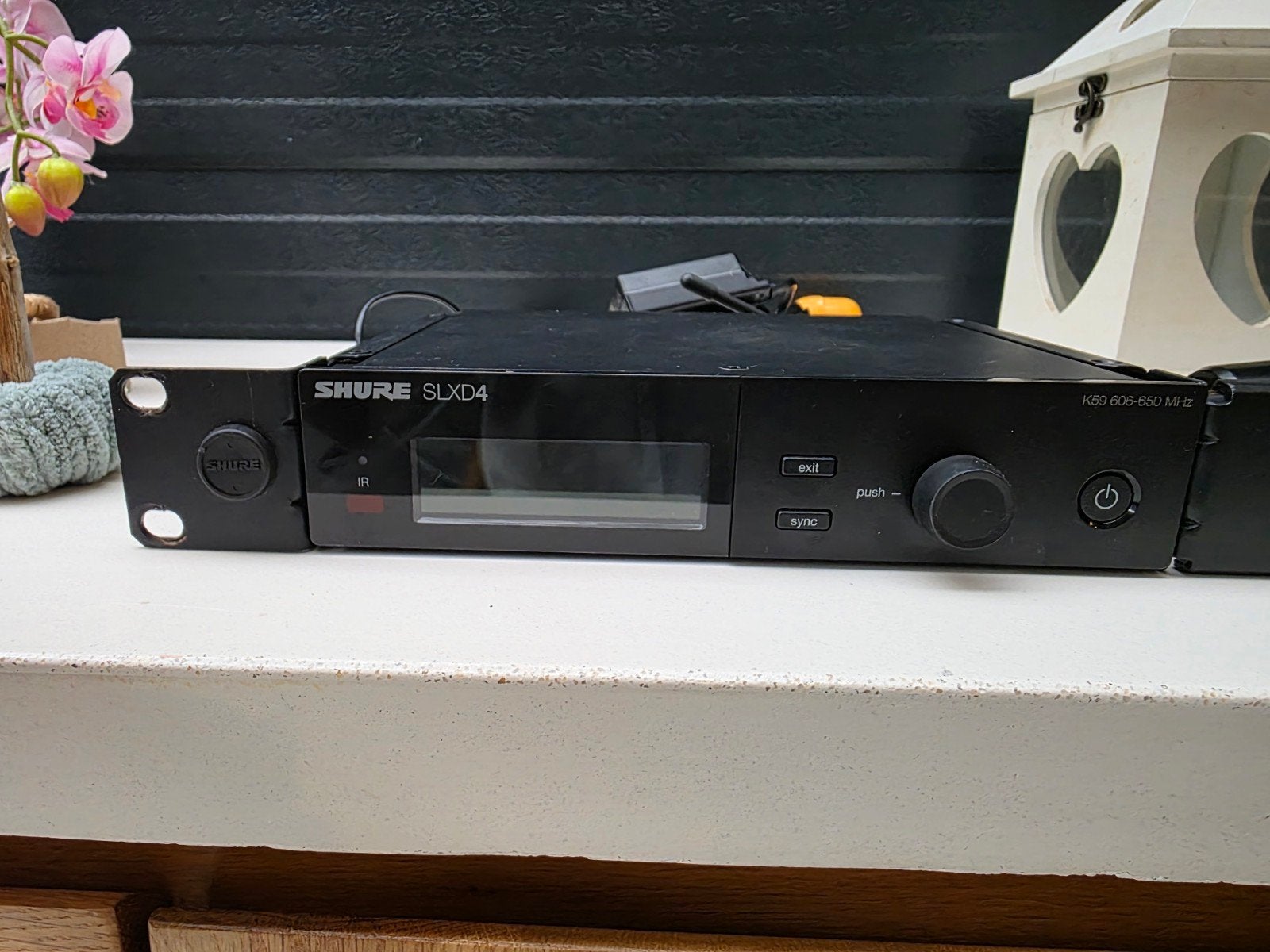 Shure slx-d set incl SM58 handheld, Ophalen of Verzenden, Zo goed als nieuw, Zangmicrofoon, Draadloos