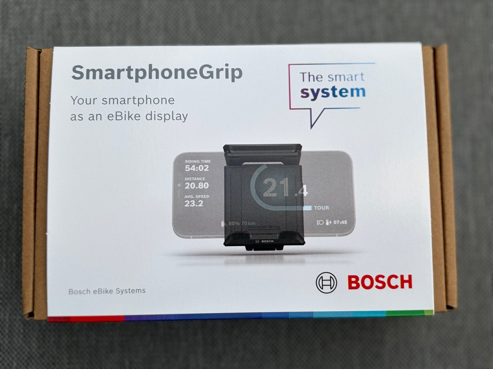 Bosch SmartphoneGrip voor eBike (in originele verpakking), Ophalen of Verzenden, Zo goed als nieuw