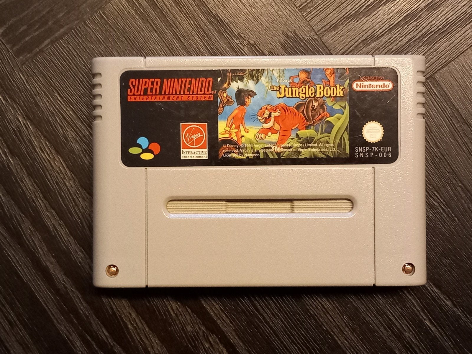 The Jungle Book SNES super nintendo, Avontuur en Actie, Gebruikt, Onbekend@voorbeeld.com, 1 speler
