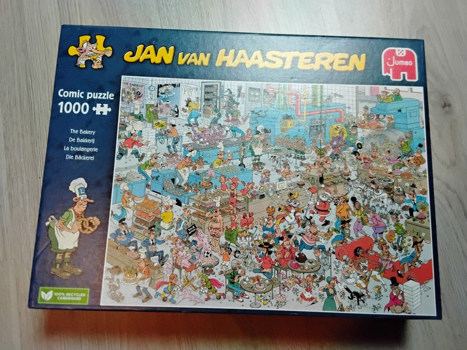 Jan van Haasteren De Bakkerij 1000 stukjes puzzel, Ophalen of Verzenden, 500 t/m 1500 stukjes, Nieuw, Legpuzzel