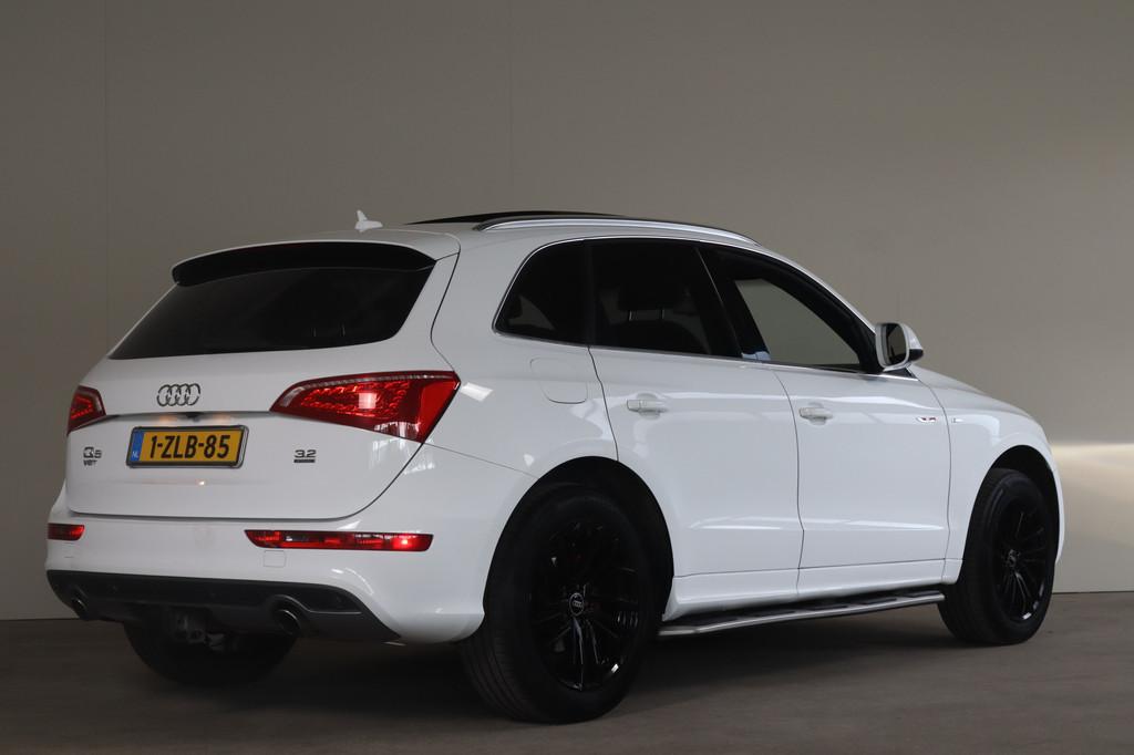 Audi Q5 3.2 FSI quattro Pro Line S B&O Edition Panoramadak I, Euro 5, 1800 kg, Gebruikt, Wit