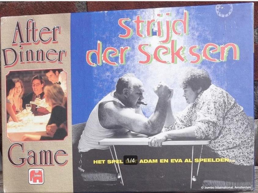 Bordspel De strijd der seksen, Hobby en Vrije tijd, Gezelschapsspellen | Bordspellen, Oosterveldweg 15, 7274 DZ, Jumbo, Ophalen of Verzenden