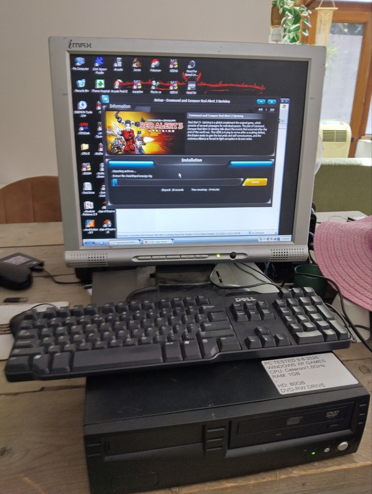 Complete Windows XP Retro Game PC met veel spellen, Ophalen