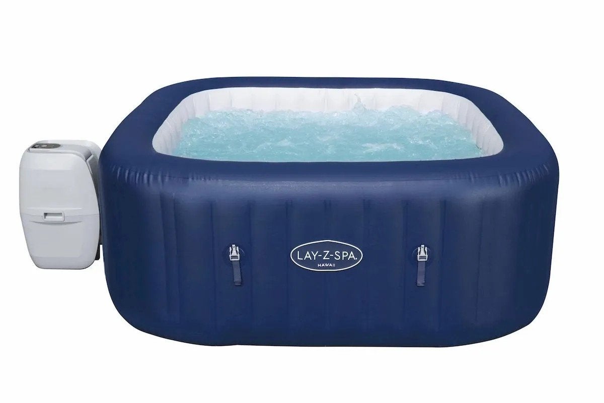 Lay-Z Spa Hawaii Airjet Opblaasbare Spa 6 Persoons - ZGAN, Ophalen of Verzenden, Zo goed als nieuw, Filter, Opblaasbaar