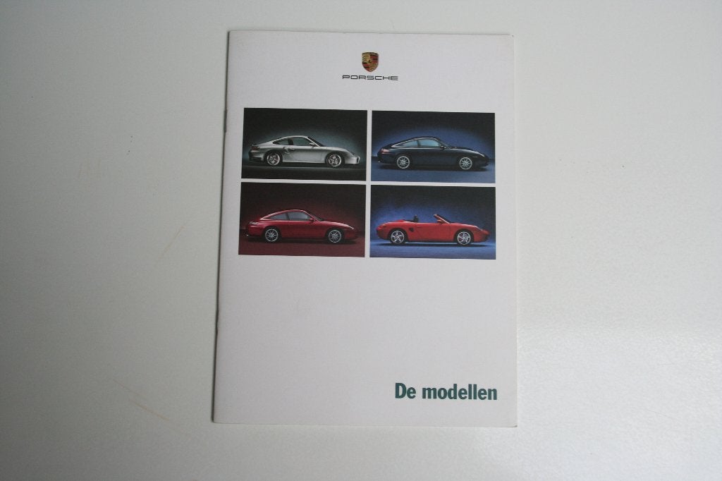 Porsche De modellen 2001 NL folder(5), Ophalen of Verzenden, Nieuw, Porsche