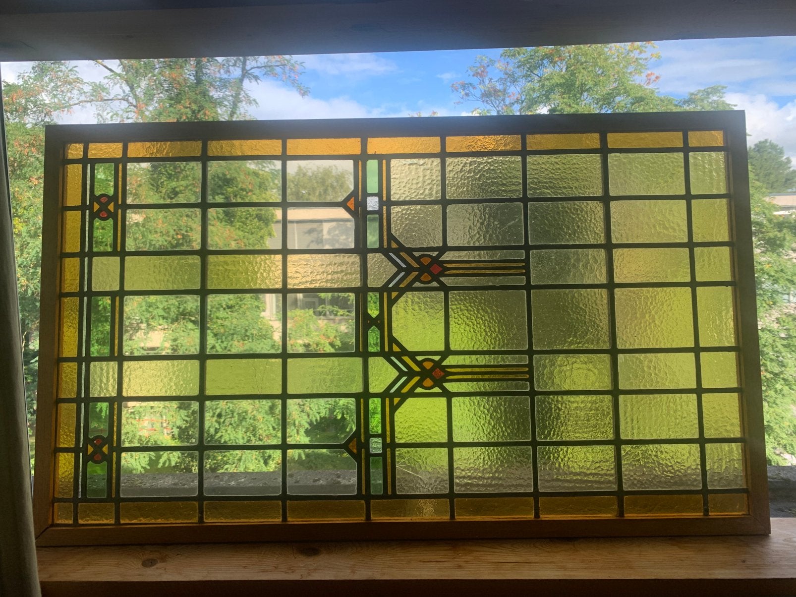 Glas-in-lood raam (prijs = per stuk), Ophalen