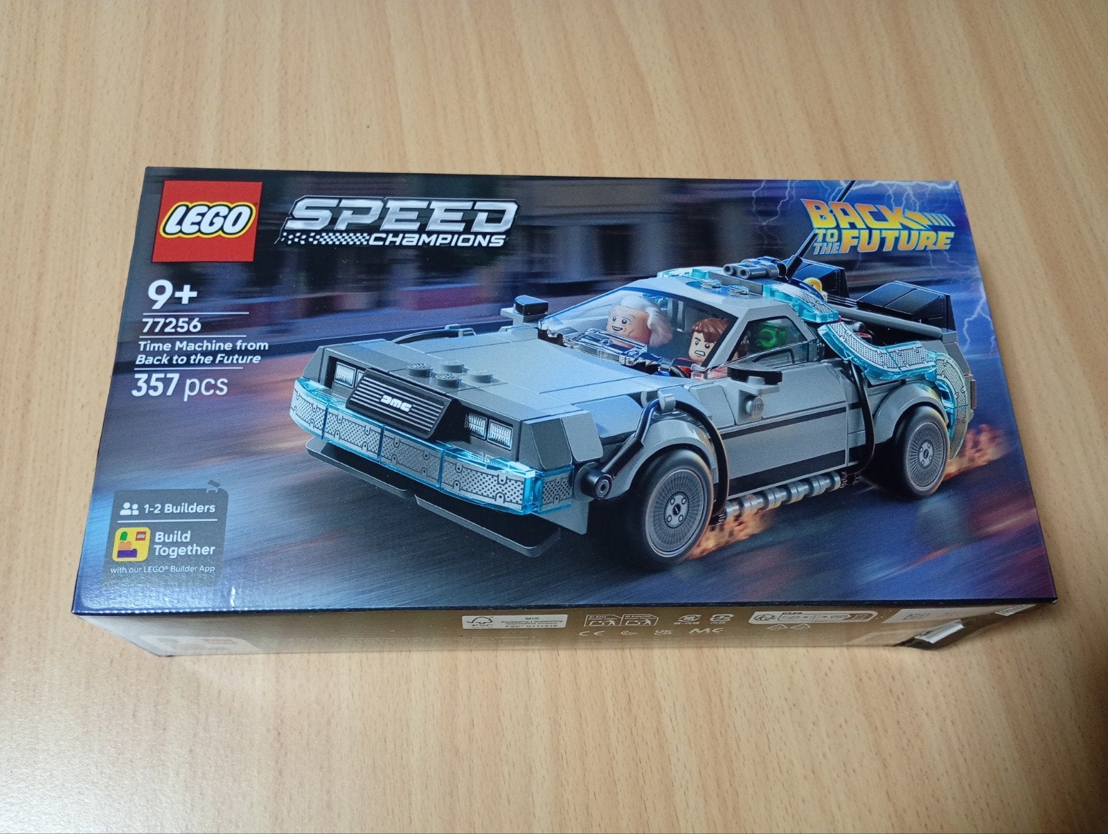 LEGO Speed Champions 77256 DeLorean Tijdmachine, Ophalen of Verzenden, Nieuw
