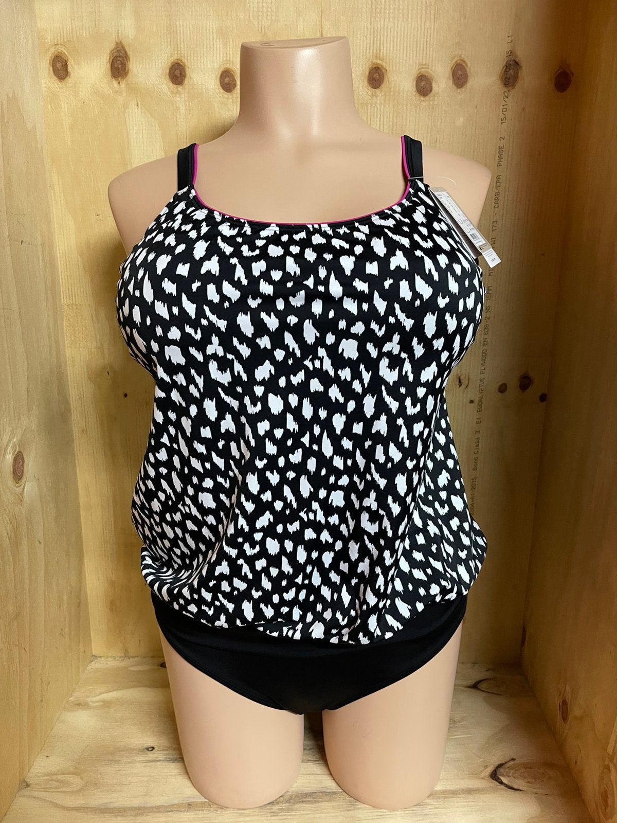 Amoena prothese tankini maat 50d manila, Kleding | Dames, Badmode en Zwemkleding, Verzenden, Nieuw, Zwart, Overige typen