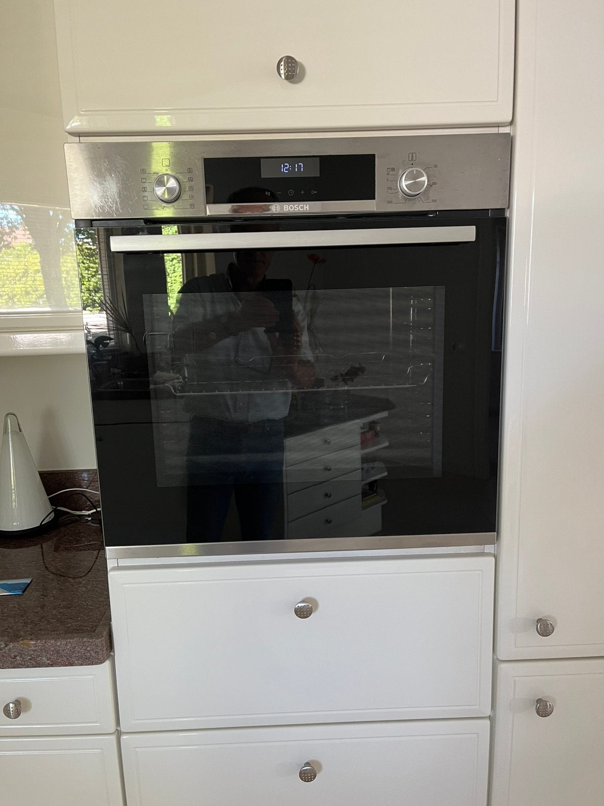 Bosch, electrische oven., Witgoed en Apparatuur, Ophalen, Gebruikt, Oven, Hete lucht