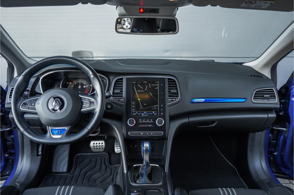 Renault Mégane Estate 1.6 TCe GT Keyless Trekhaak ACC Camer, 12 maanden, Gebruikt, 4 cilinders, Blauw