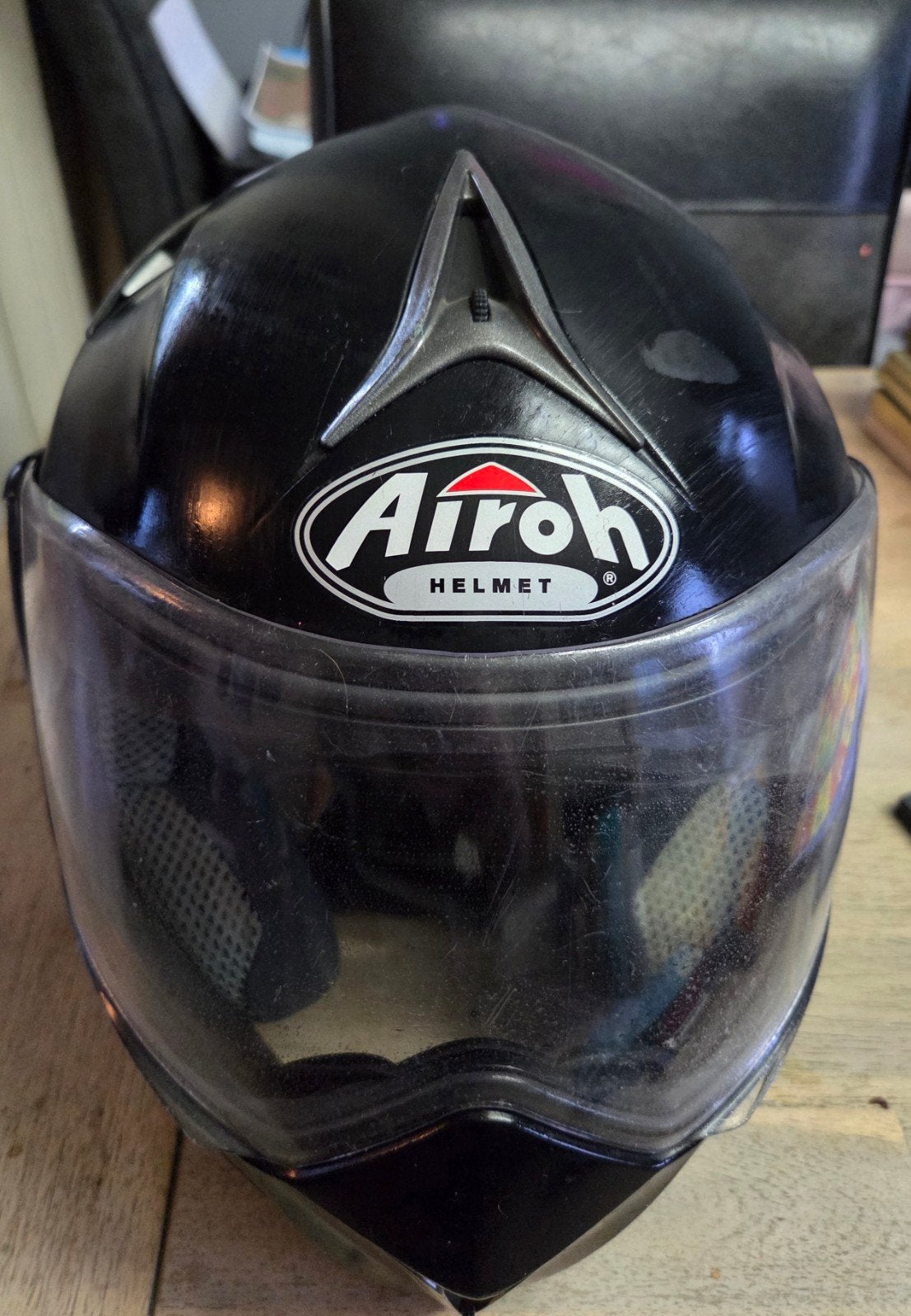 Airoh Integraalhelm - Zwart, Maat M, Motoren, Ophalen, M, Heren, Integraalhelm