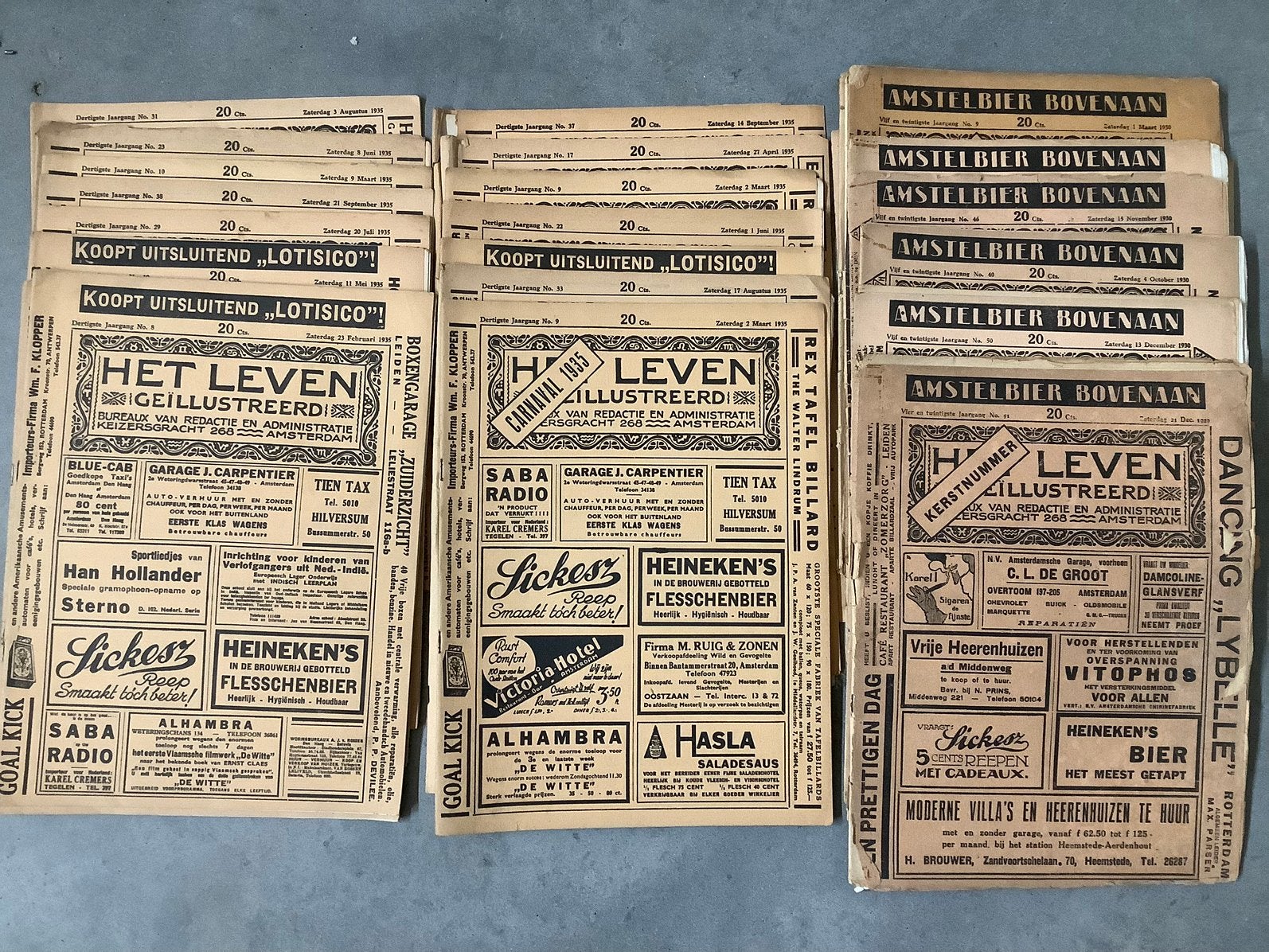 Aantal oude tijdschriften jaren 20/30 HET LEVEN, Boeken, Ophalen of Verzenden, Gelezen, Algemeen