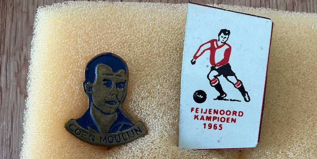 Feyenoord speldjes, Ophalen of Verzenden, Gebruikt, Feyenoord, Overige typen