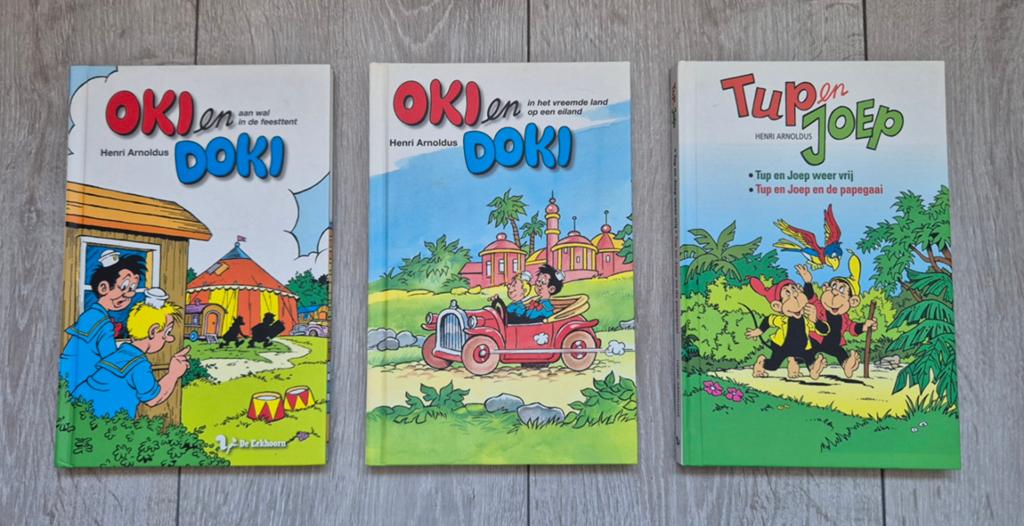 Oki en Doki & Tup en Joep, Ophalen of Verzenden, Zo goed als nieuw