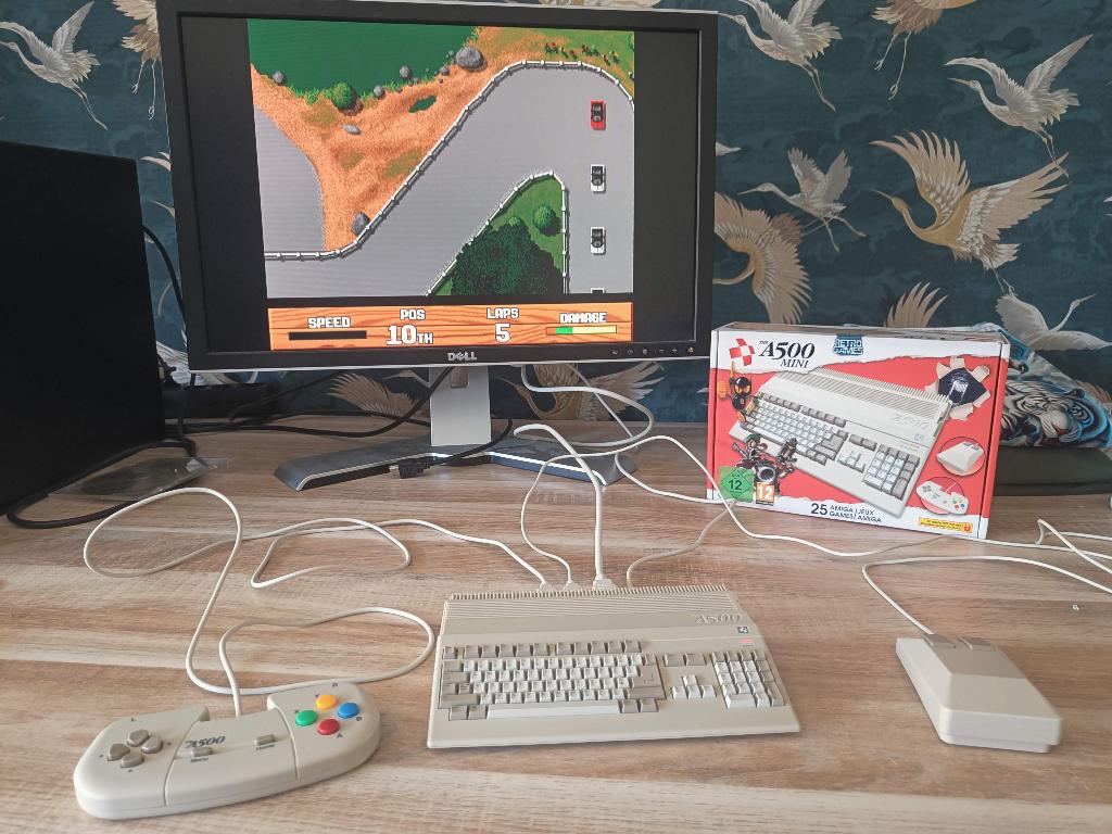 Amiga 500 Mini in originele doos, Computers en Software, Vintage Computers, Ophalen, Commodore Amiga