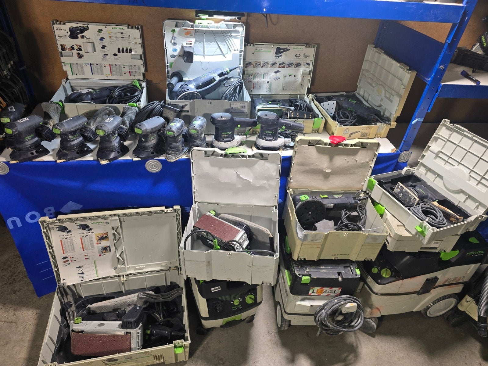 festool bandschuurmachine delta rotex RO150 RO125 LS130EQ, Doe-het-zelf en Verbouw, Ophalen of Verzenden, N.v.t, Vlakschuurmachine