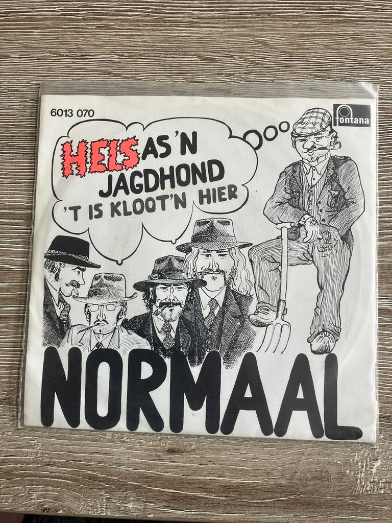 Normaal Hels as ‘n jagdhond. ‘T is kloot’n hier, Ophalen of Verzenden, Zo goed als nieuw, Overige formaten, Levenslied of Smartlap