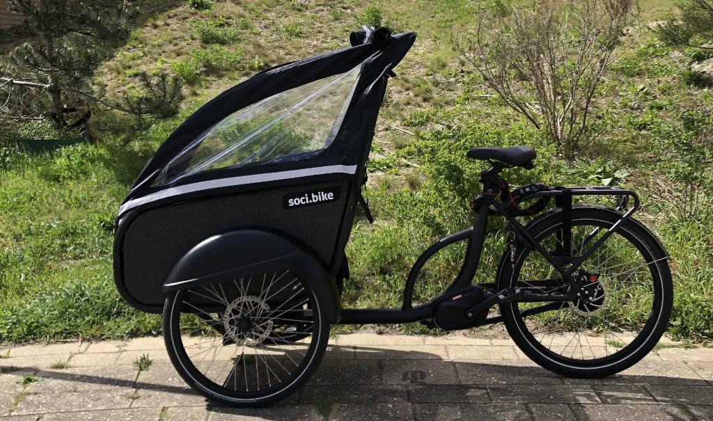 elektrische bakfiets, Ophalen, Zo goed als nieuw, 2 kinderen