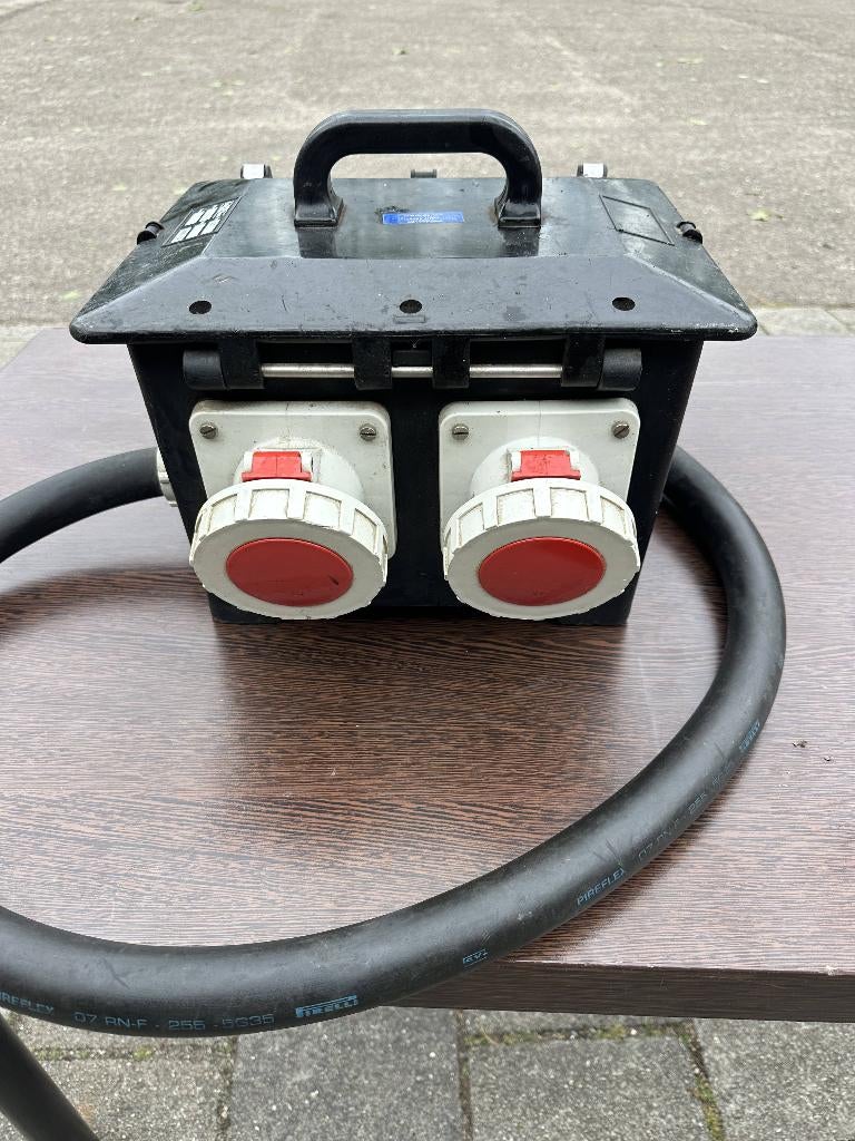 Stroomverdeler 125 Amp -> 2x 63 Amp, Doe-het-zelf en Verbouw, Elektra en Kabels, Ophalen, Gebruikt, Info@bals.nl, Overige typen