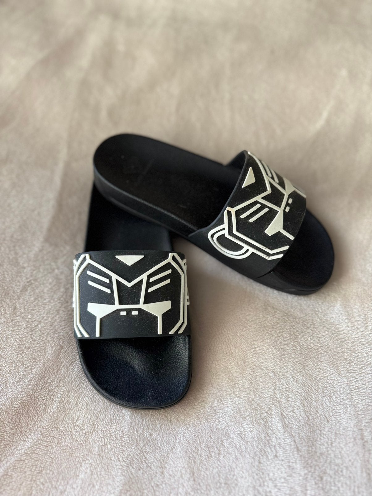 Black Bananas badslippers ~ maat 35, Jongen of Meisje, Overige typen, Ophalen of Verzenden, Zo goed als nieuw