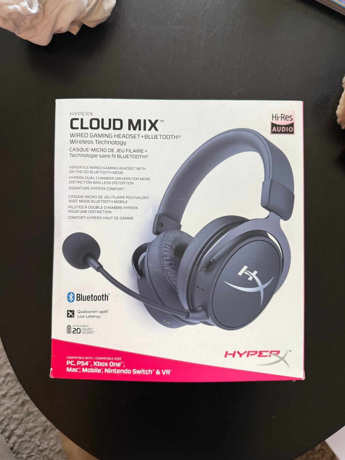 Hyperx Cloud Mix Gaming Headset (nieuw / ongebruikt), Ophalen of Verzenden, Nieuw
