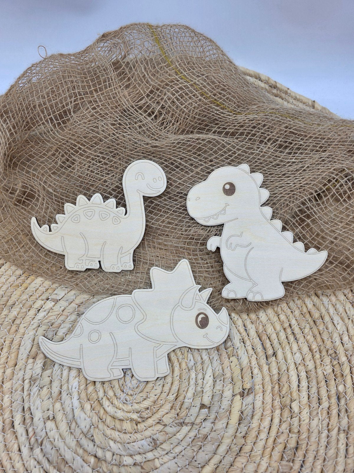 Drie houten dino's, Ophalen, Nieuw, Overige typen