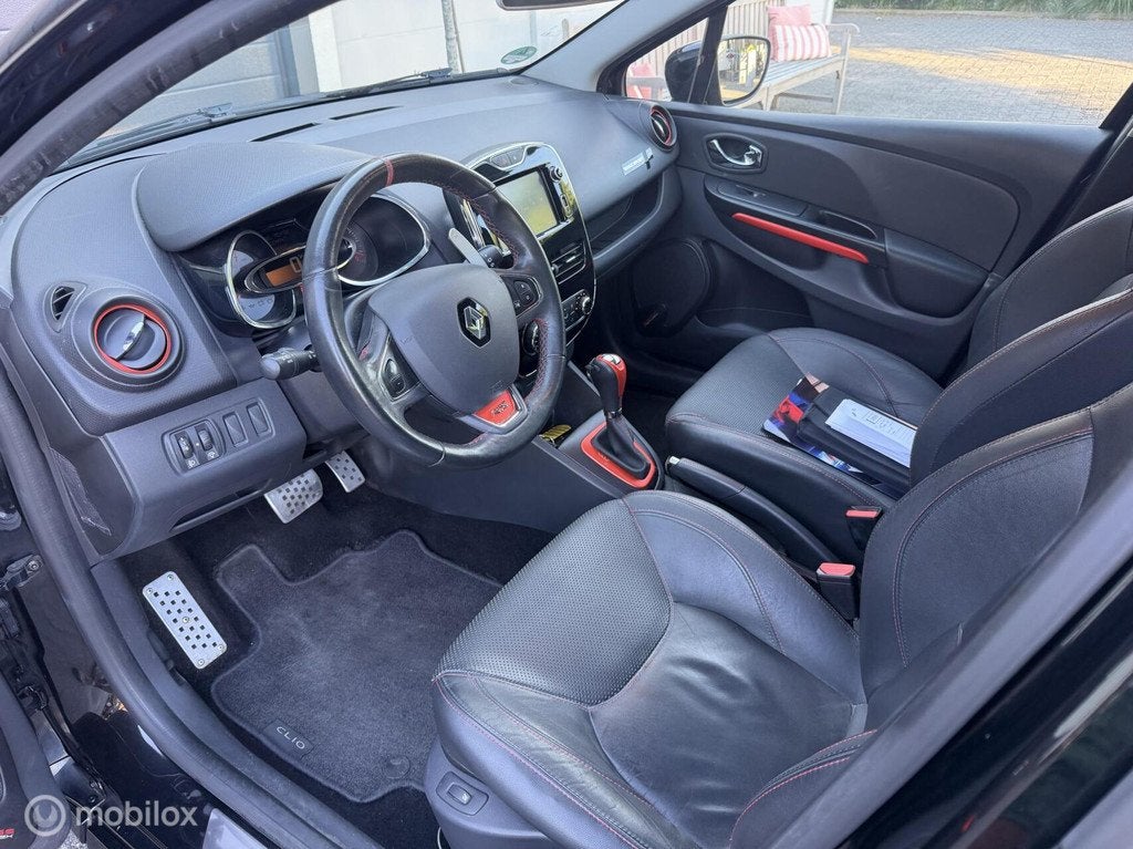 Renault Clio 200PK R.S. CUP|RIJKLAAR|LEER|PDC|DLR OH|GARANTY, Auto's, Renault, Euro 5, 1618 cc, Gebruikt, 4 cilinders