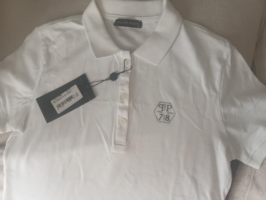 Mooie witte heren polo met klein logo KOOPJE!, Ophalen of Verzenden, Nieuw, Wit