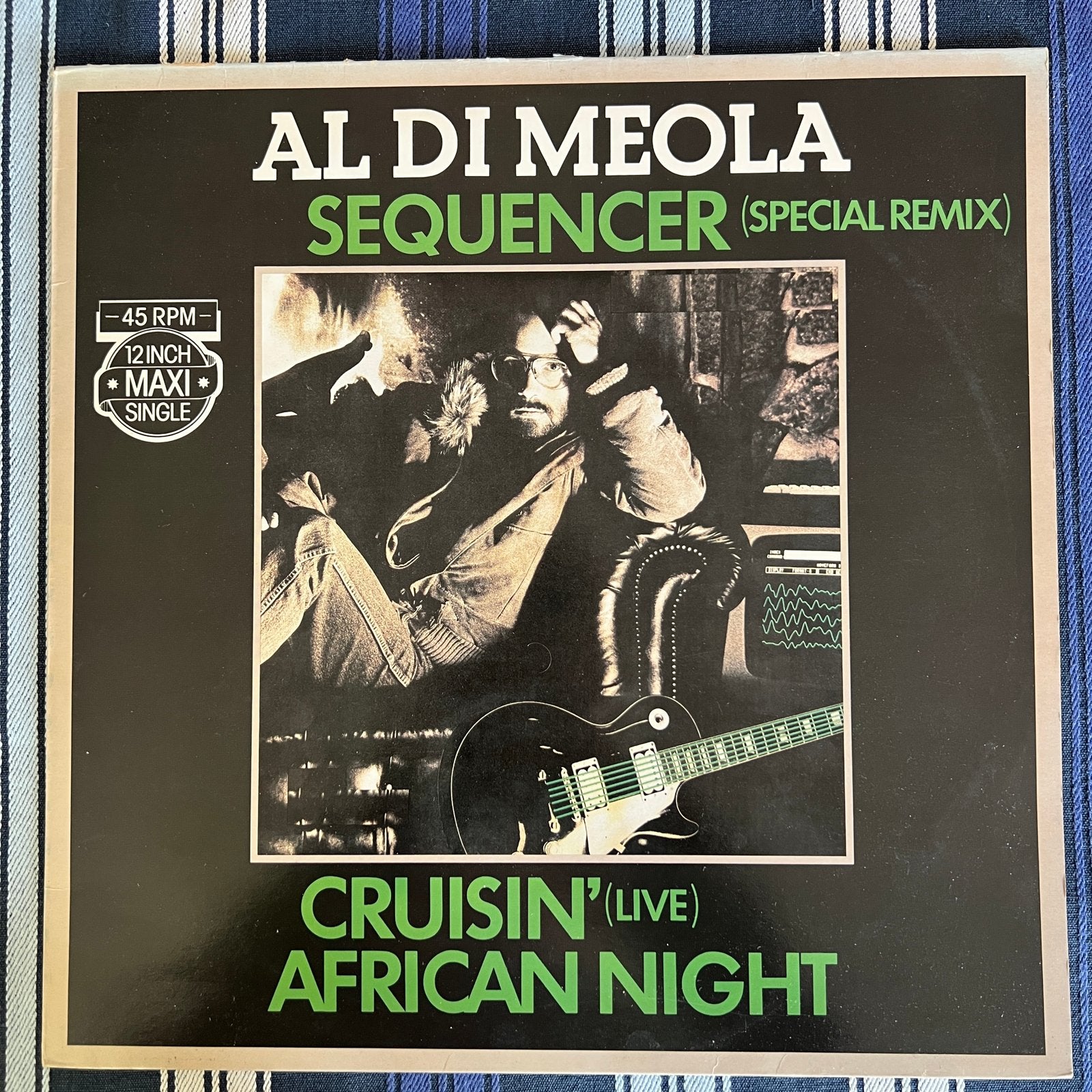 Al Di Meola - Sequencer (Special Remix) 12 inch Maxi, Originele persing, Ophalen of Verzenden, Gebruikt, 12 inch