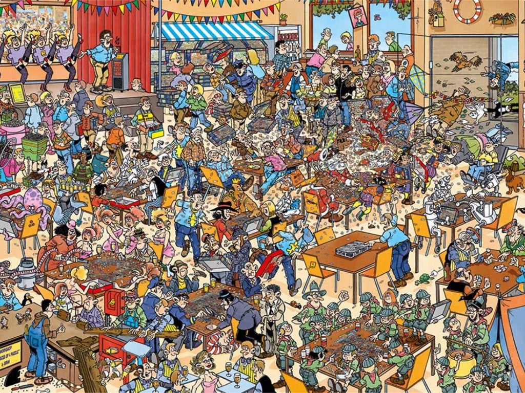 Jan van Haasteren diverse puzzels 1000 stukjes, Ophalen of Verzenden, 500 t/m 1500 stukjes, Zo goed als nieuw, Legpuzzel