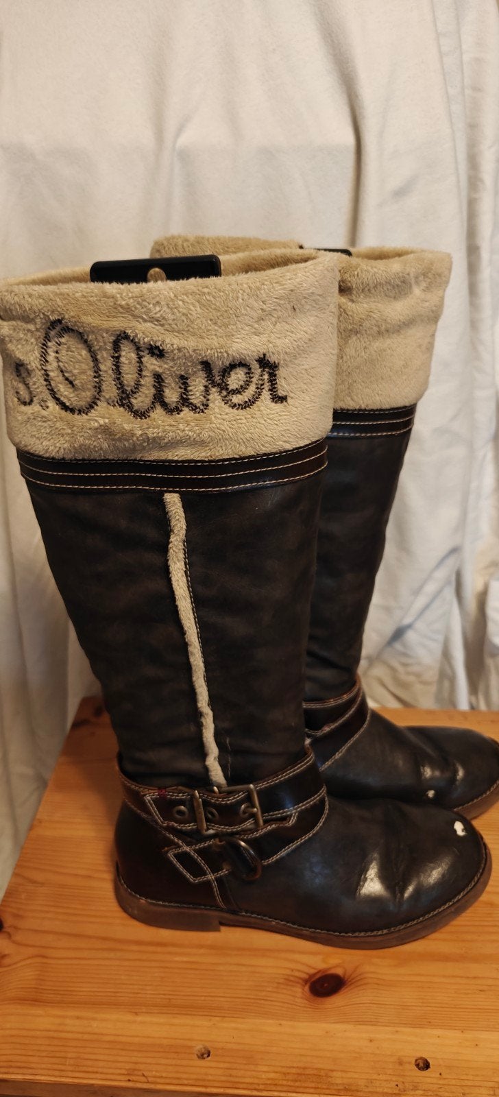 Gratis s. Oliver laarzen maat 39, Kleding | Dames, Ophalen, Hoge laarzen, Bruin, S.Oliver