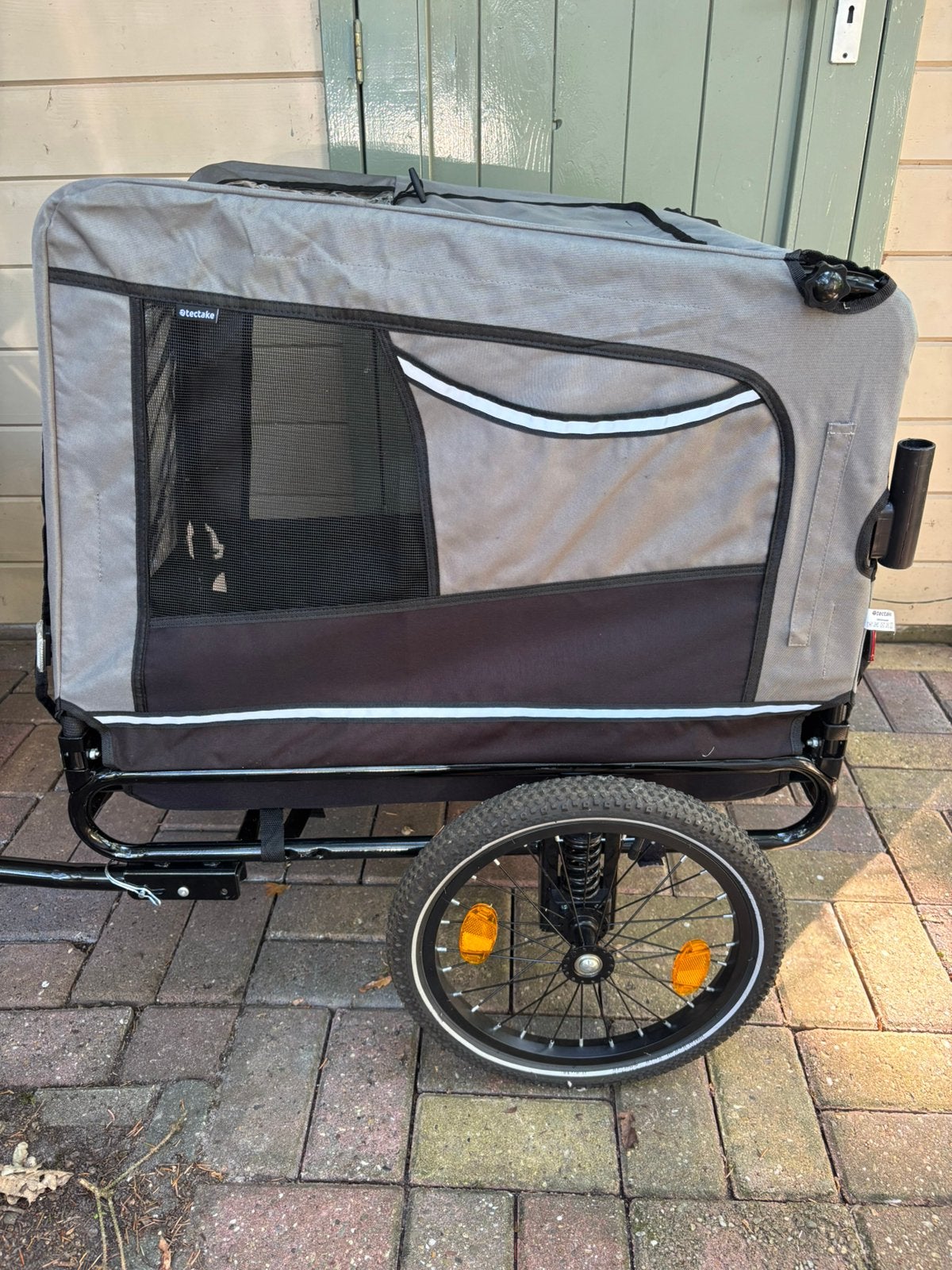 Tectake hondenfiets kar en buggy, Dieren en Toebehoren, Ophalen, Zo goed als nieuw