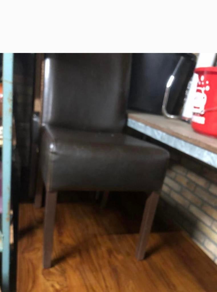 Eetkamer tafel met 3 stoelen, Ophalen, Gebruikt, Minder dan 4 stoelen