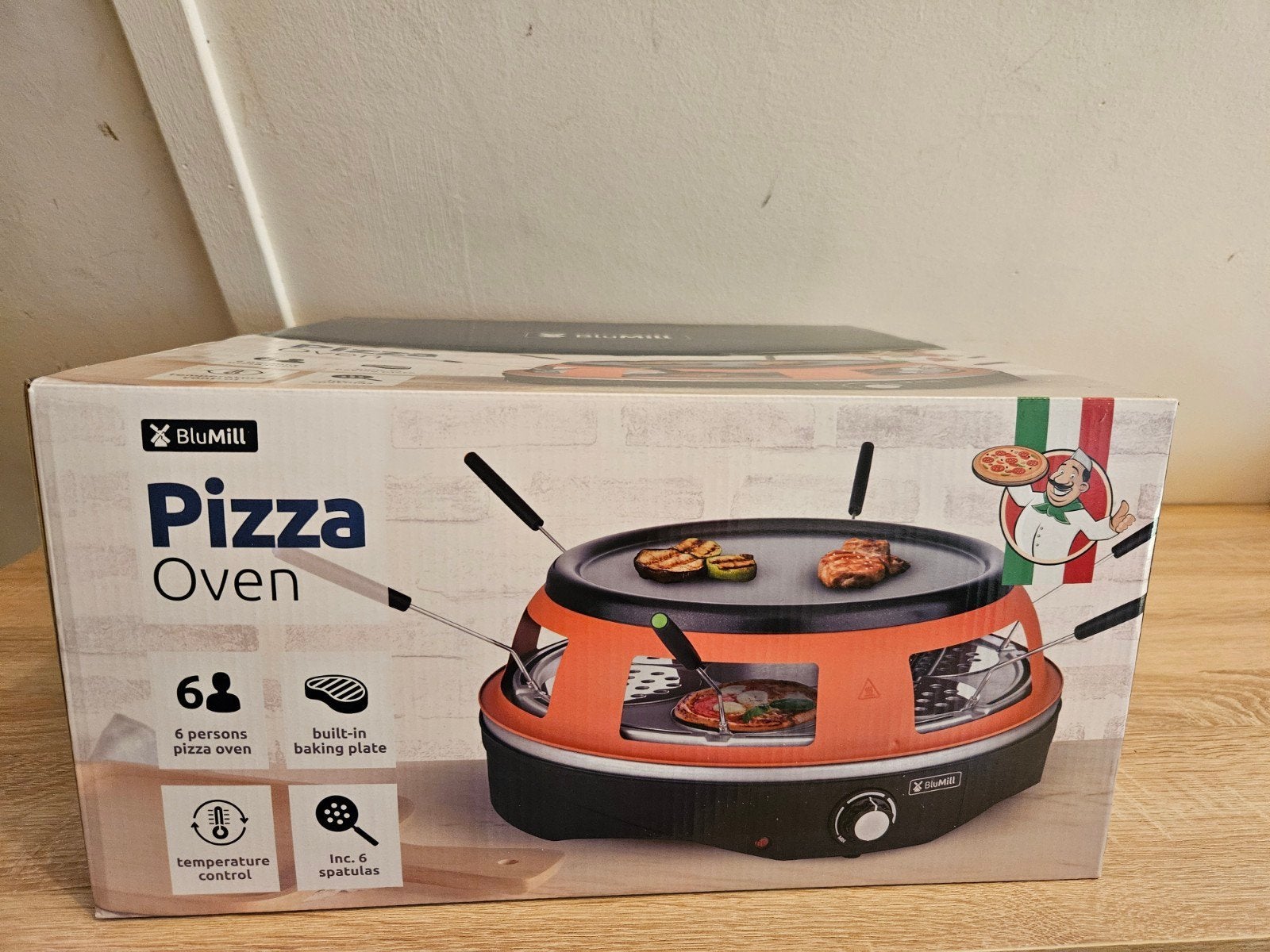 BluMill Pizza Oven - Nieuw in doos, ongeopend, Ophalen of Verzenden, Nieuw, Overige merken, Pizzaoven